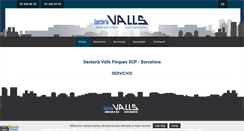 Desktop Screenshot of gestoriavalls.com