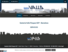 Tablet Screenshot of gestoriavalls.com